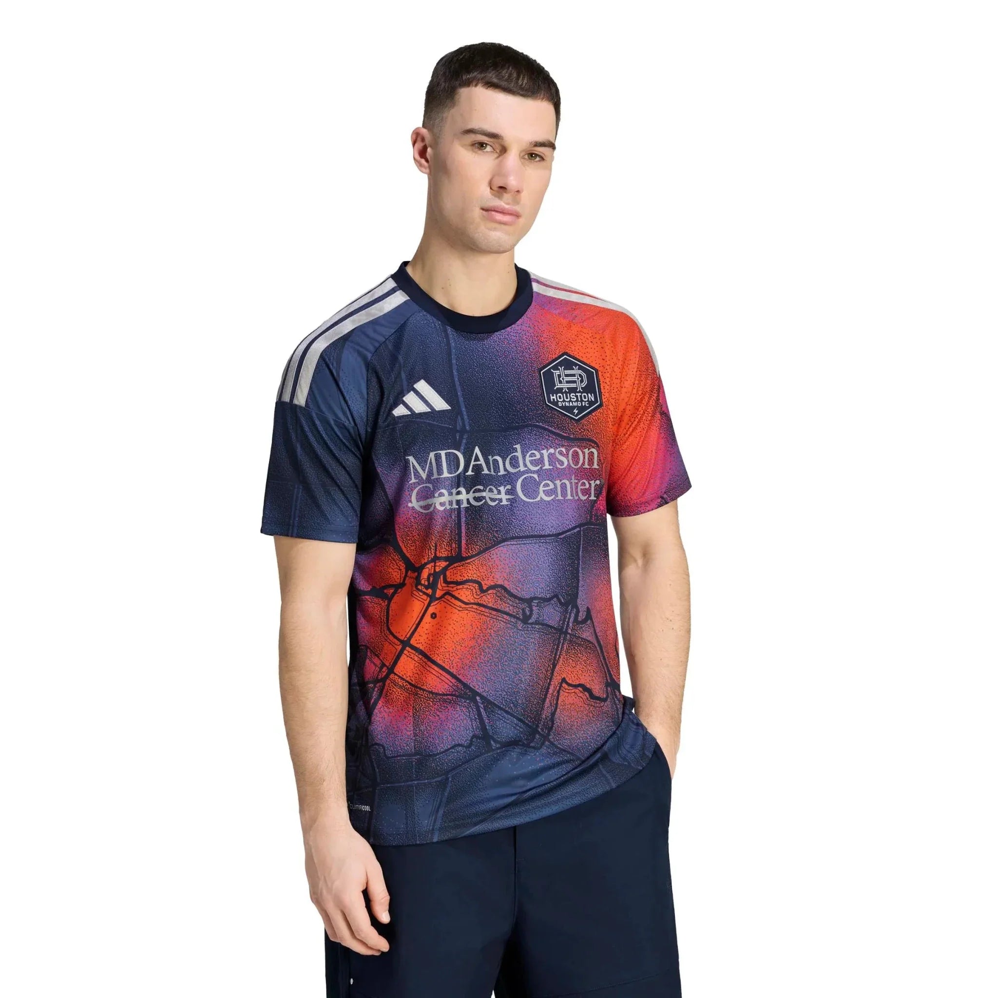 adidas 2026-27 Houston Dynamo Men's Stadium Away Soccer Jersey