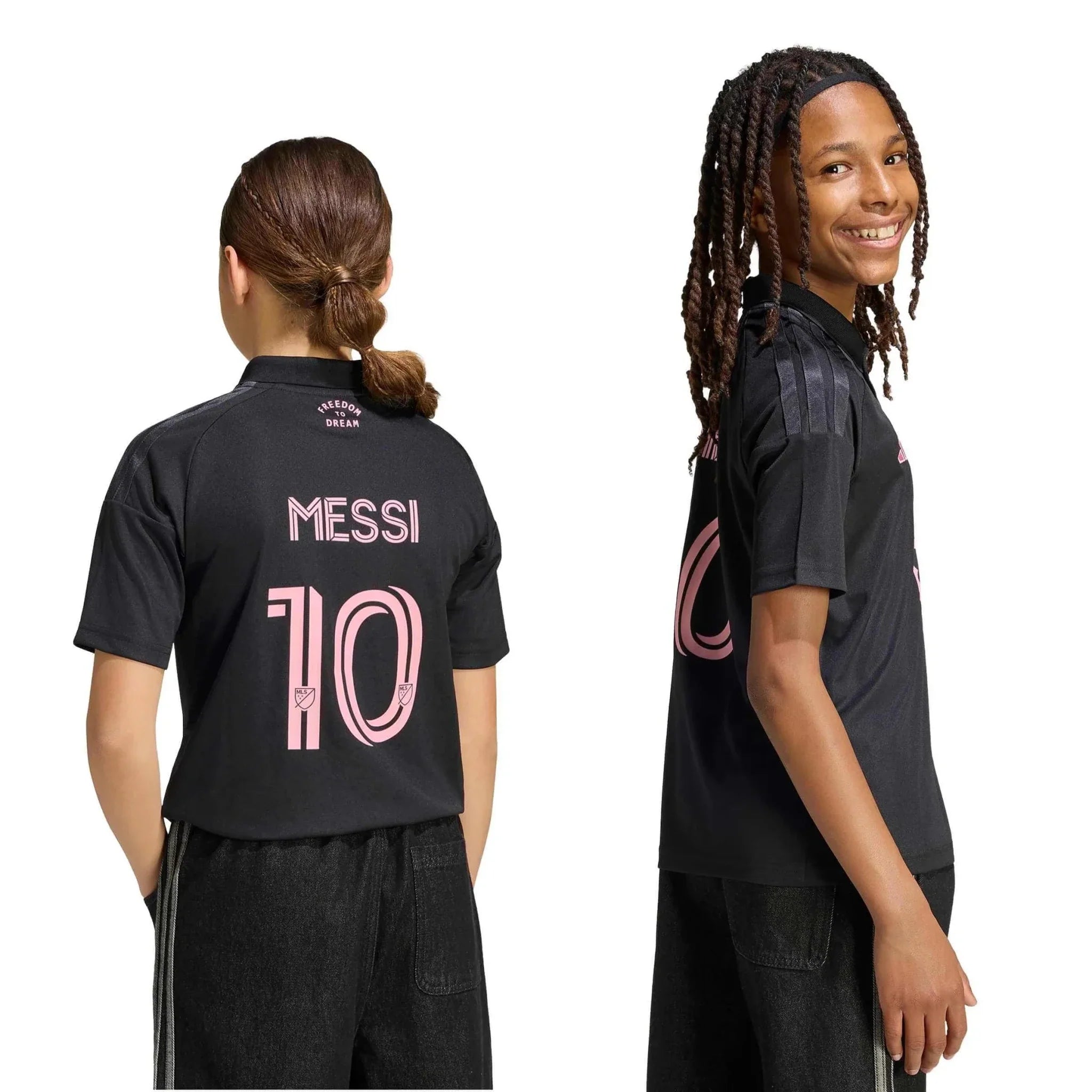 adidas 2026-27 Inter Miami Youth Stadium Away Messi #10 Soccer Jersey