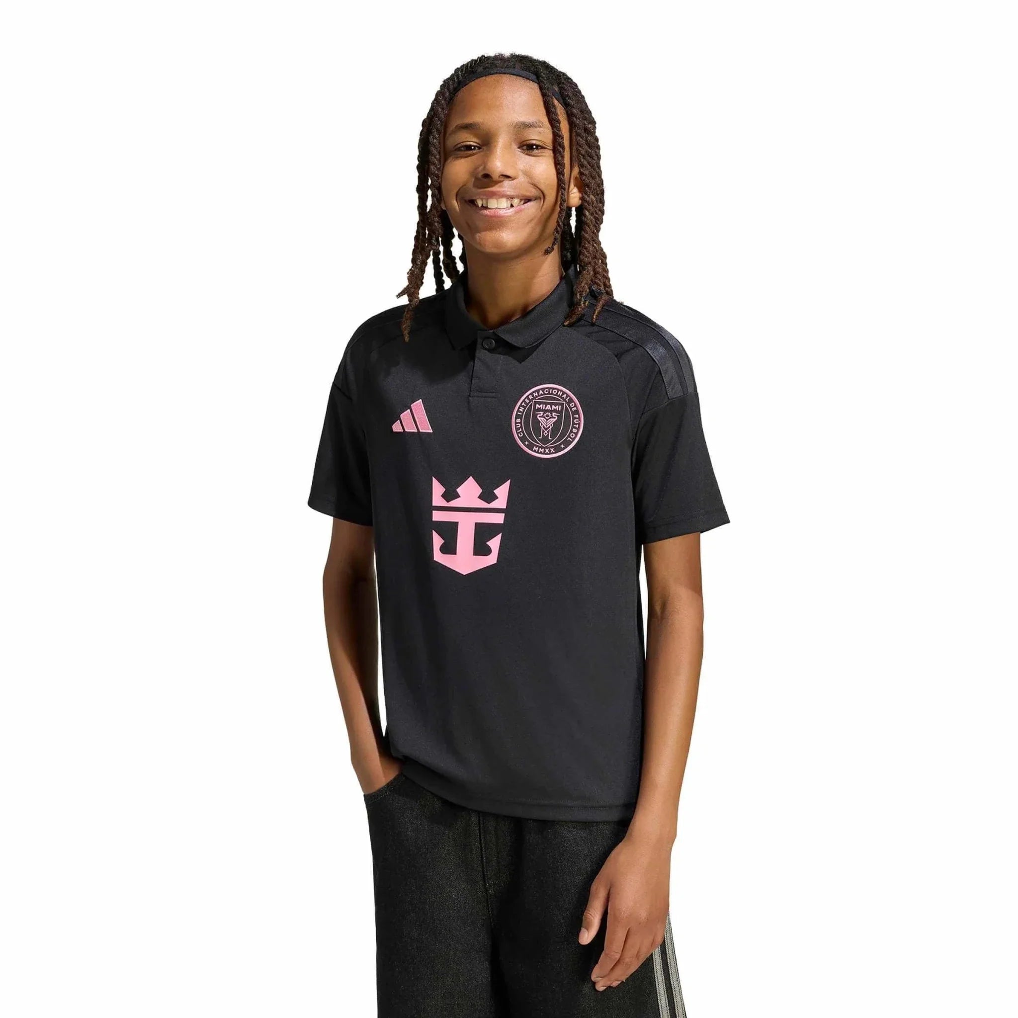 adidas 2026-27 Inter Miami Youth Stadium Away Messi #10 Soccer Jersey