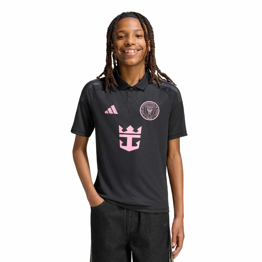 adidas 2026-27 Inter Miami Youth Stadium Away Soccer Jersey
