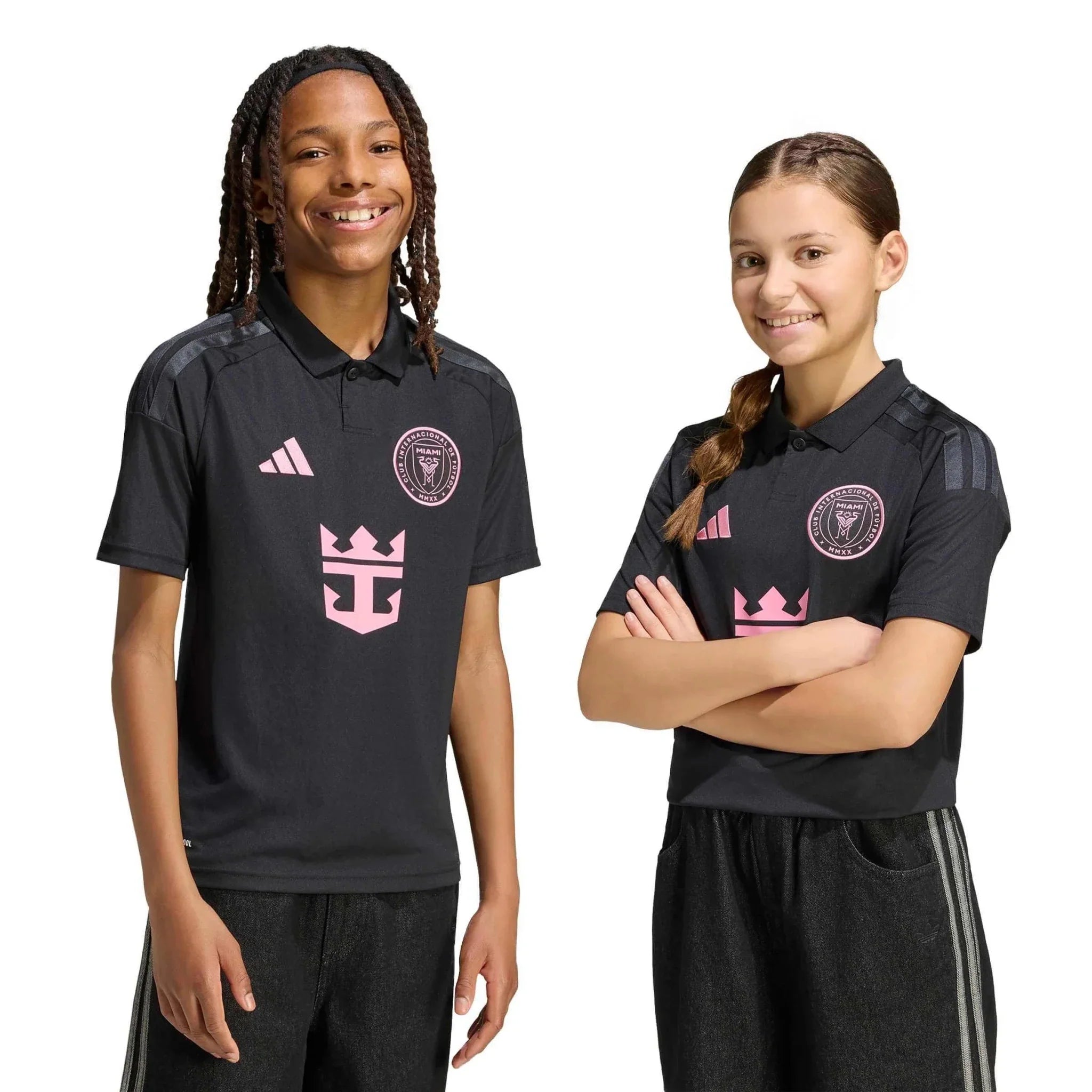 adidas 2026-27 Inter Miami Youth Stadium Away Soccer Jersey