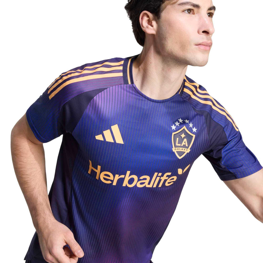 adidas 2026-27 LA Galaxy Men's Authentic Away Soccer Jersey