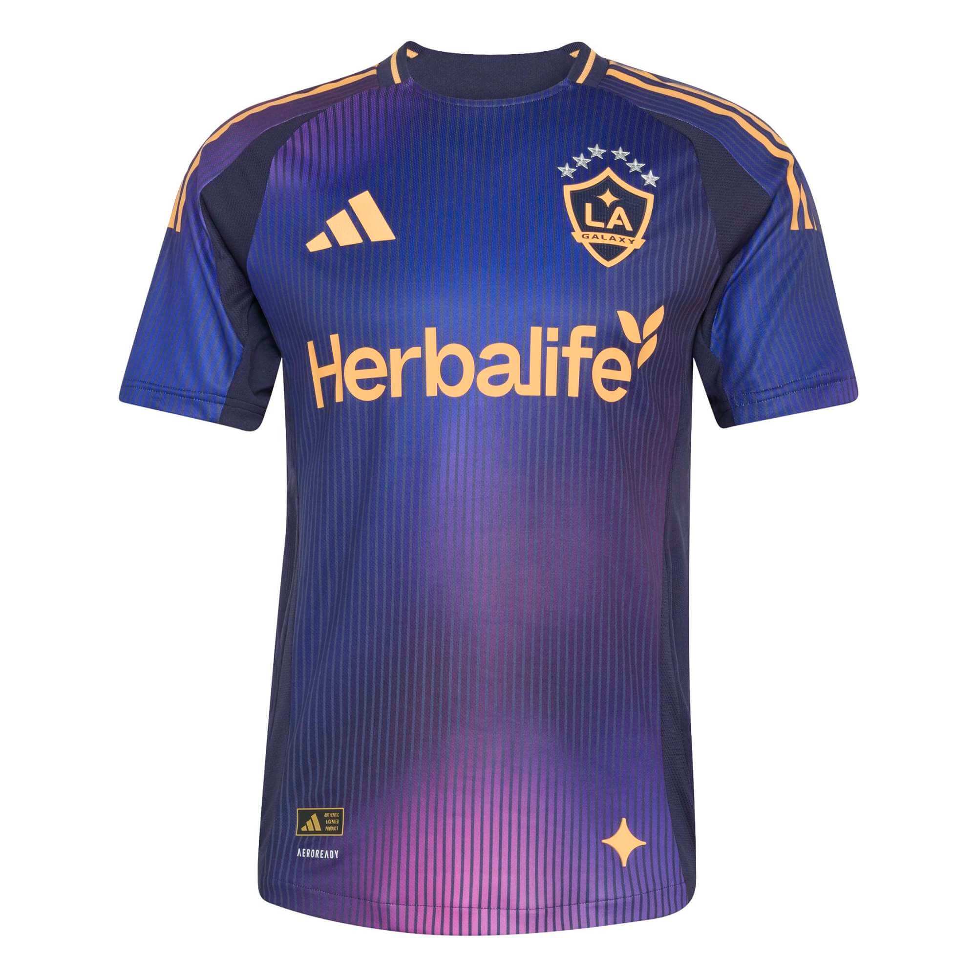 adidas 2026-27 LA Galaxy Men's Authentic Away Soccer Jersey