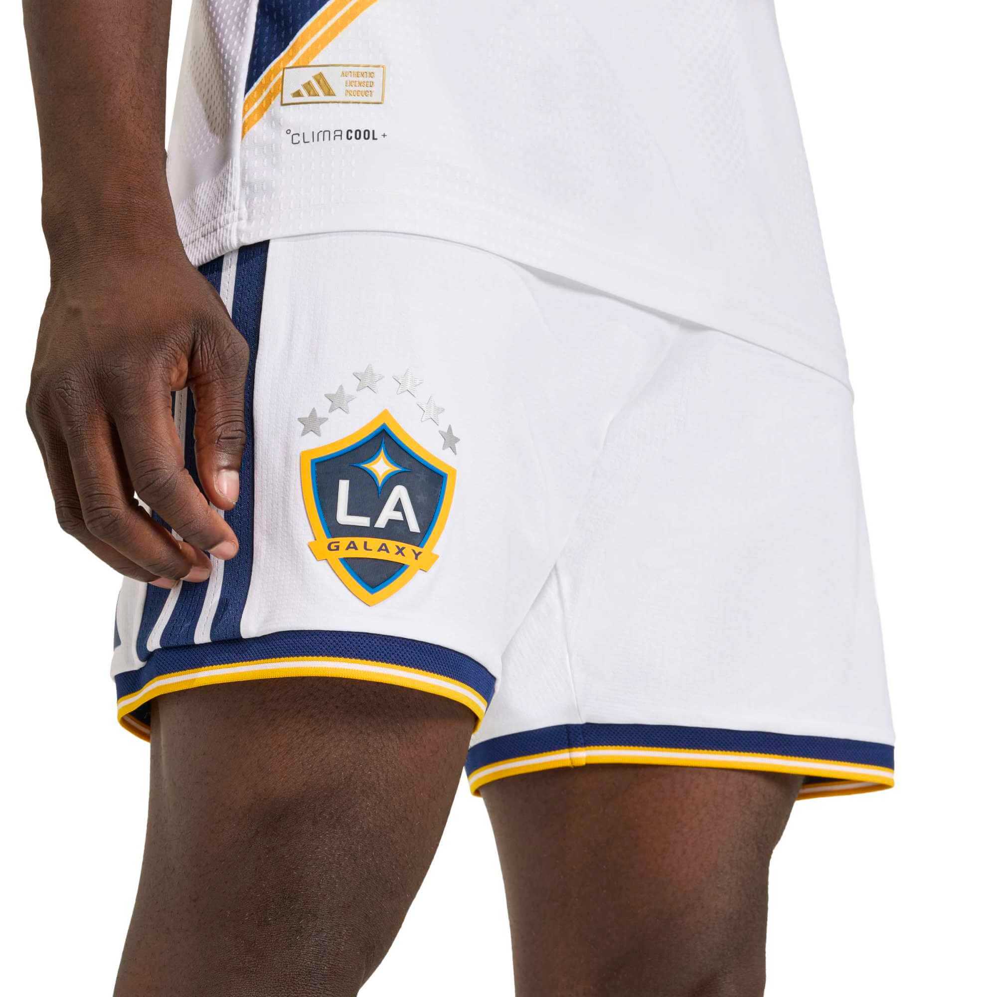 adidas 2026-27 LA Galaxy Men's Authentic Home Shorts