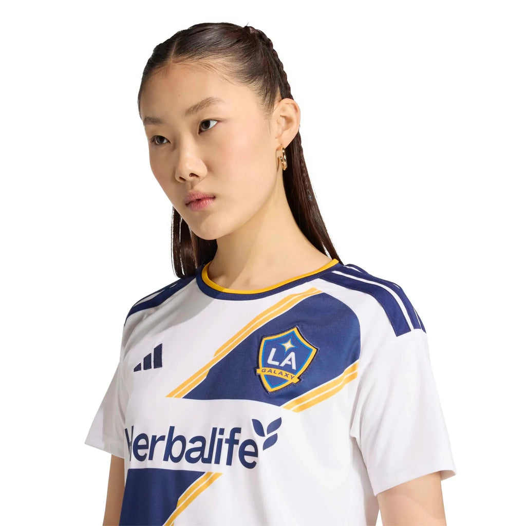 adidas 2026-27 LA Galaxy Women's Stadium Home Soccer Jersey