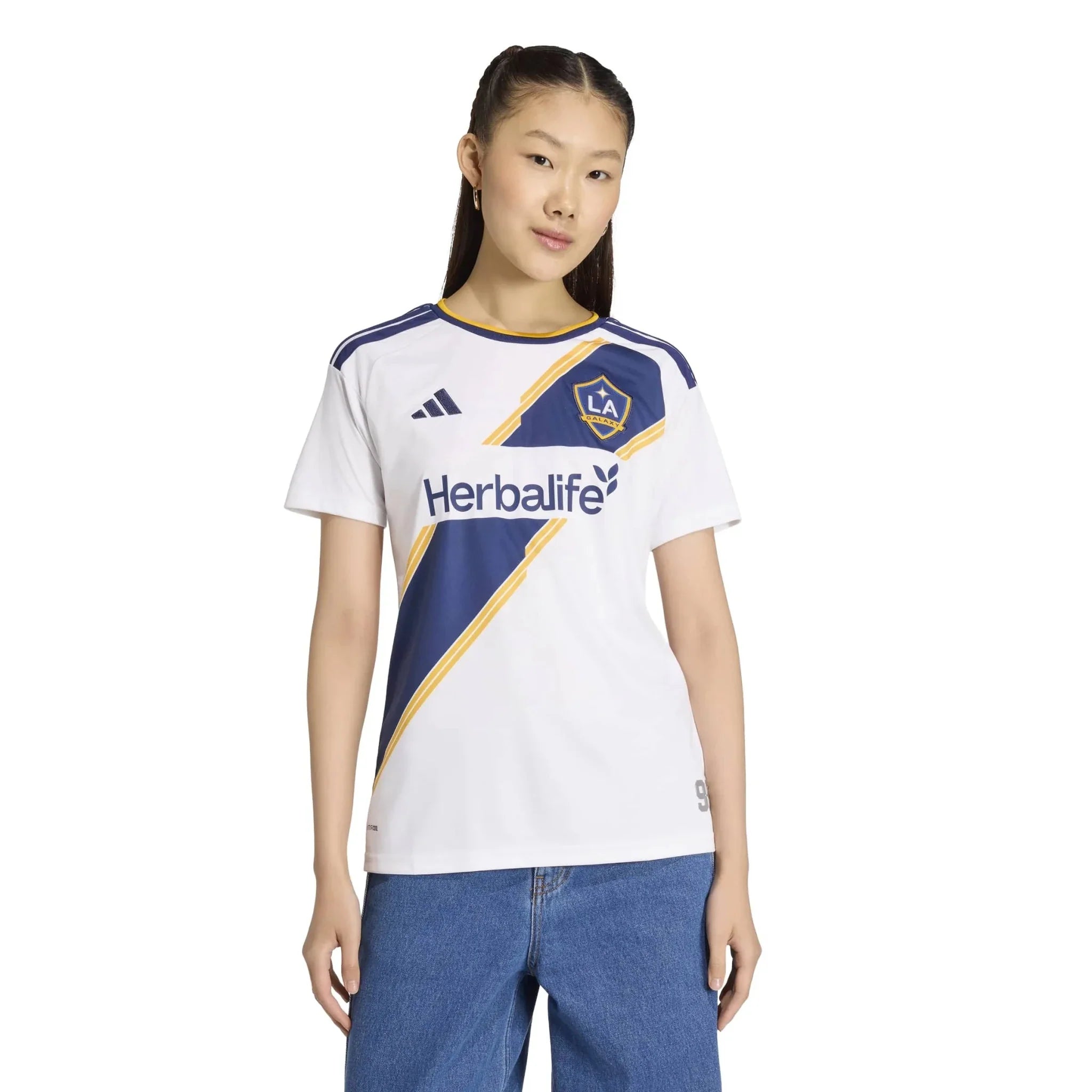 adidas 2026-27 LA Galaxy Women's Stadium Home Soccer Jersey