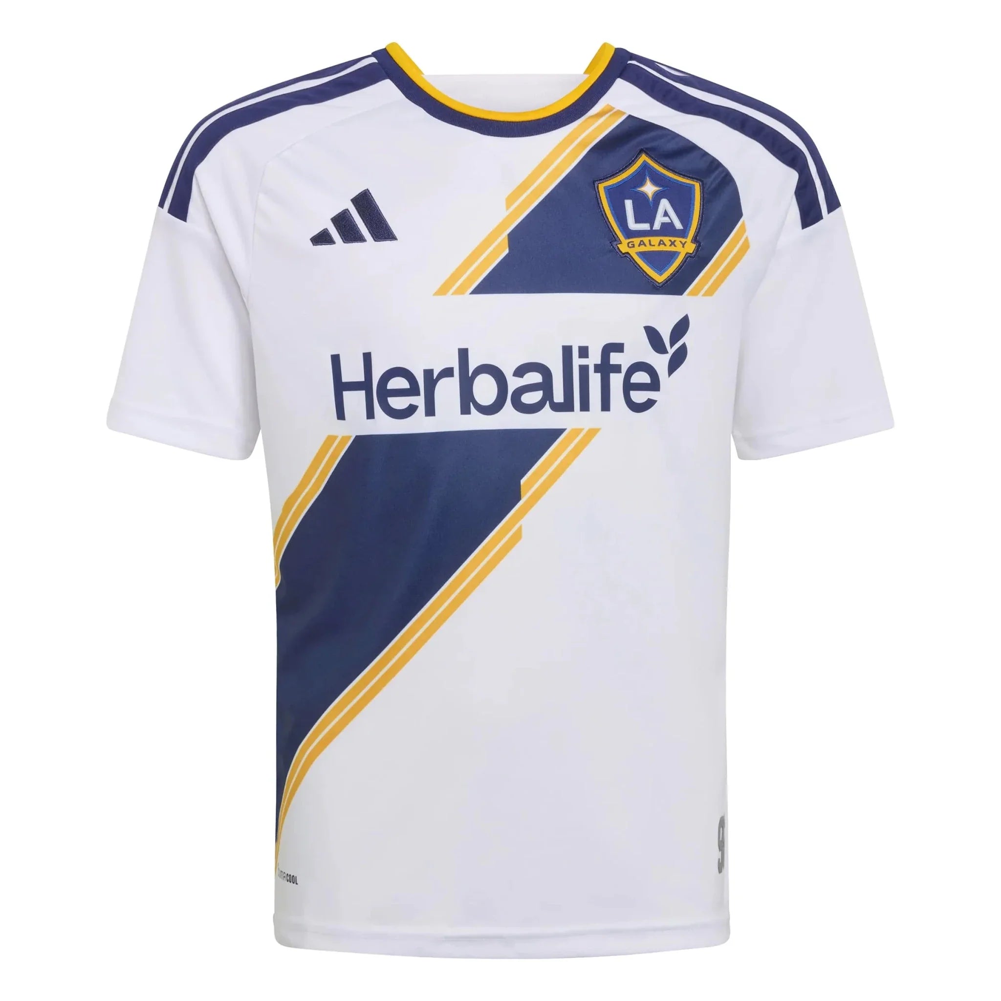 adidas 2026-27 LA Galaxy Youth Stadium Home Soccer Jersey