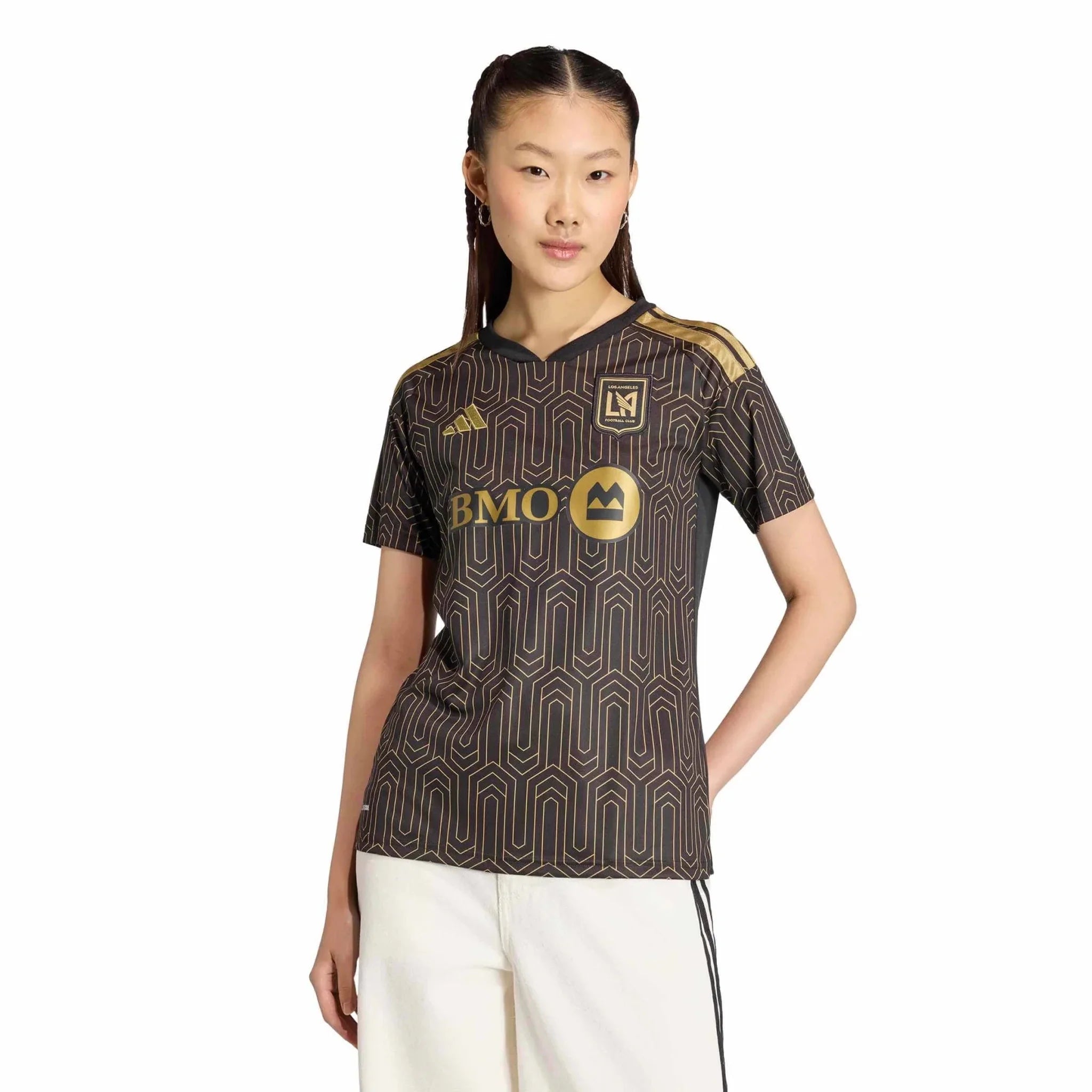 adidas 2026-27 LAFC Women's Stadium Home Soccer Jersey