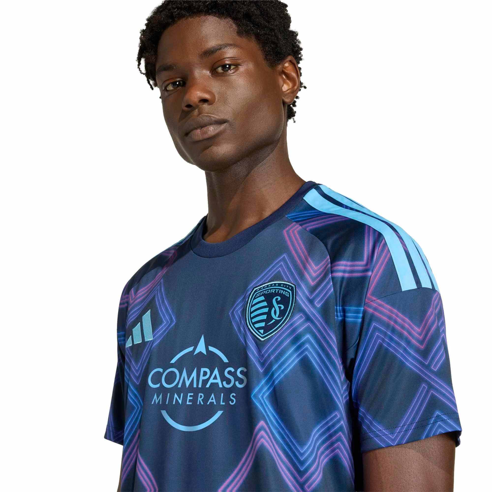 adidas 2026-27 Sporting Kansas City Men's Stadium Away Soccer Jersey