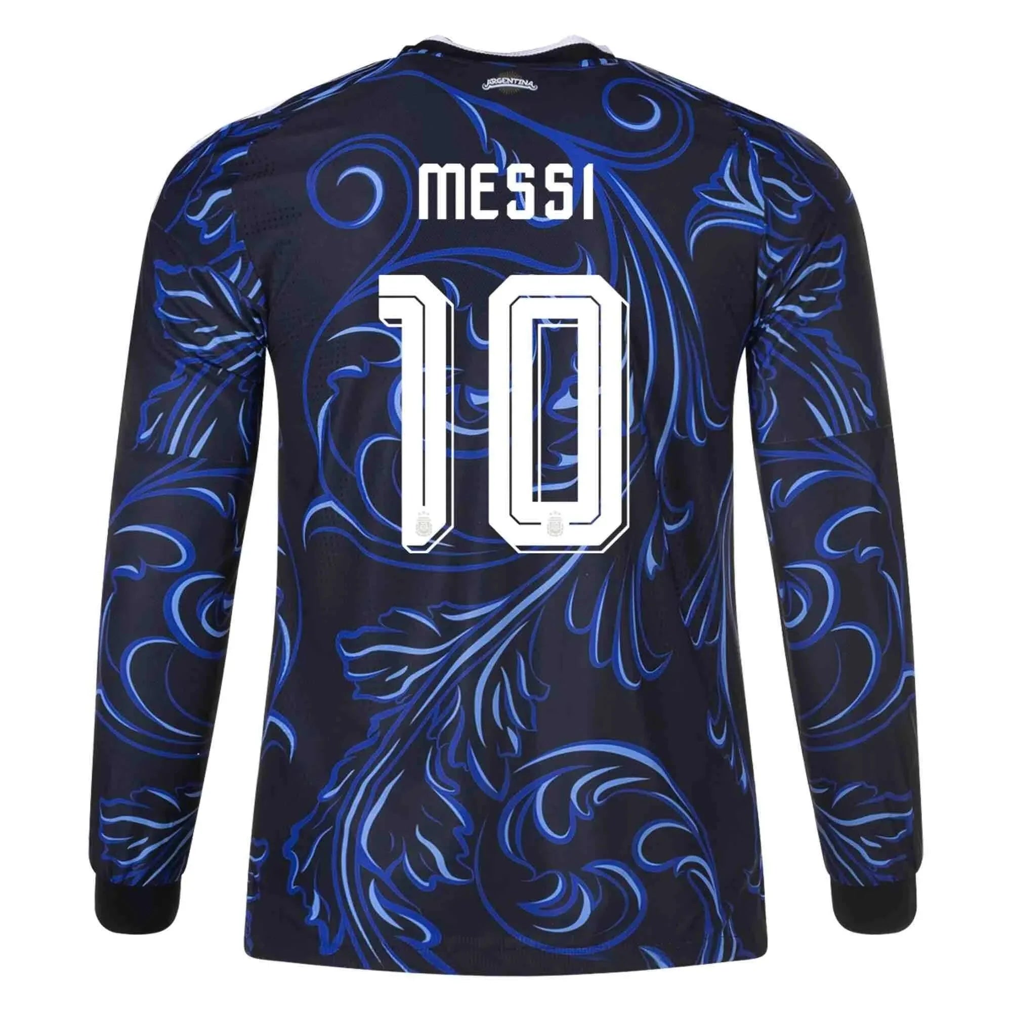 adidas 2026 Argentina Men's Authentic Away Long-Sleeve Soccer Jersey