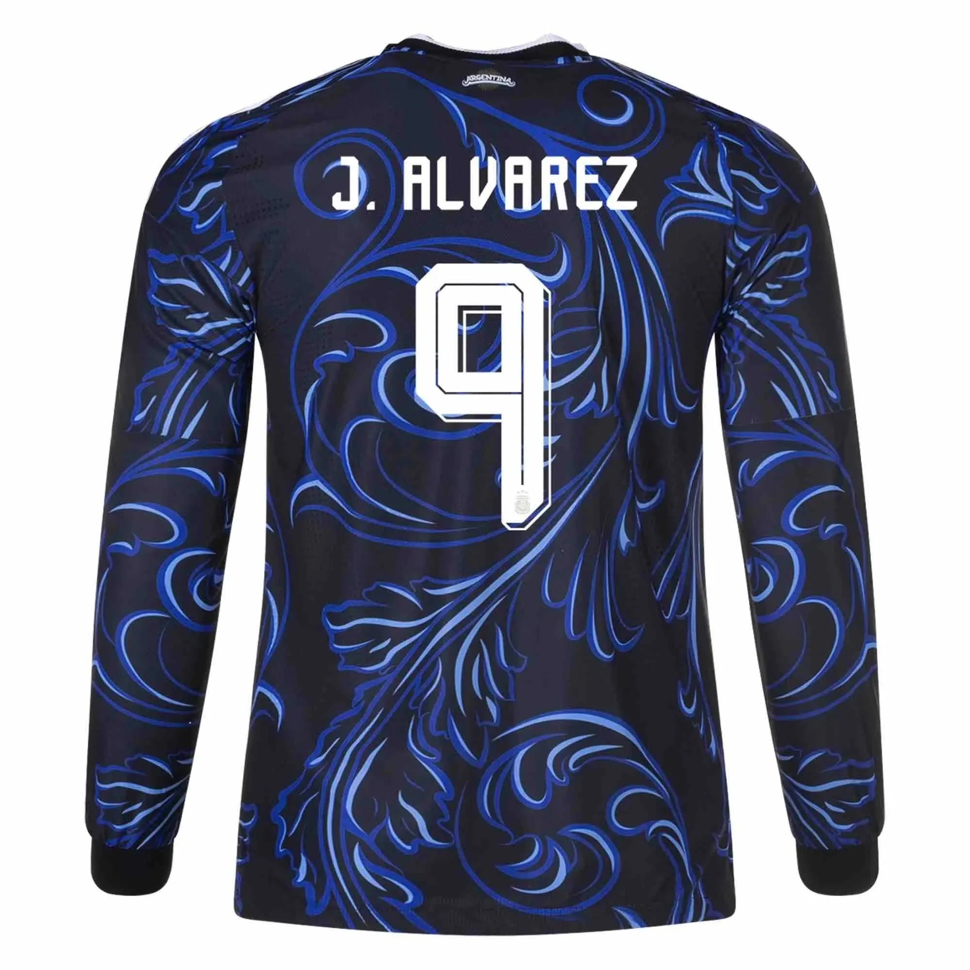 adidas 2026 Argentina Men's Authentic Away Long-Sleeve Soccer Jersey