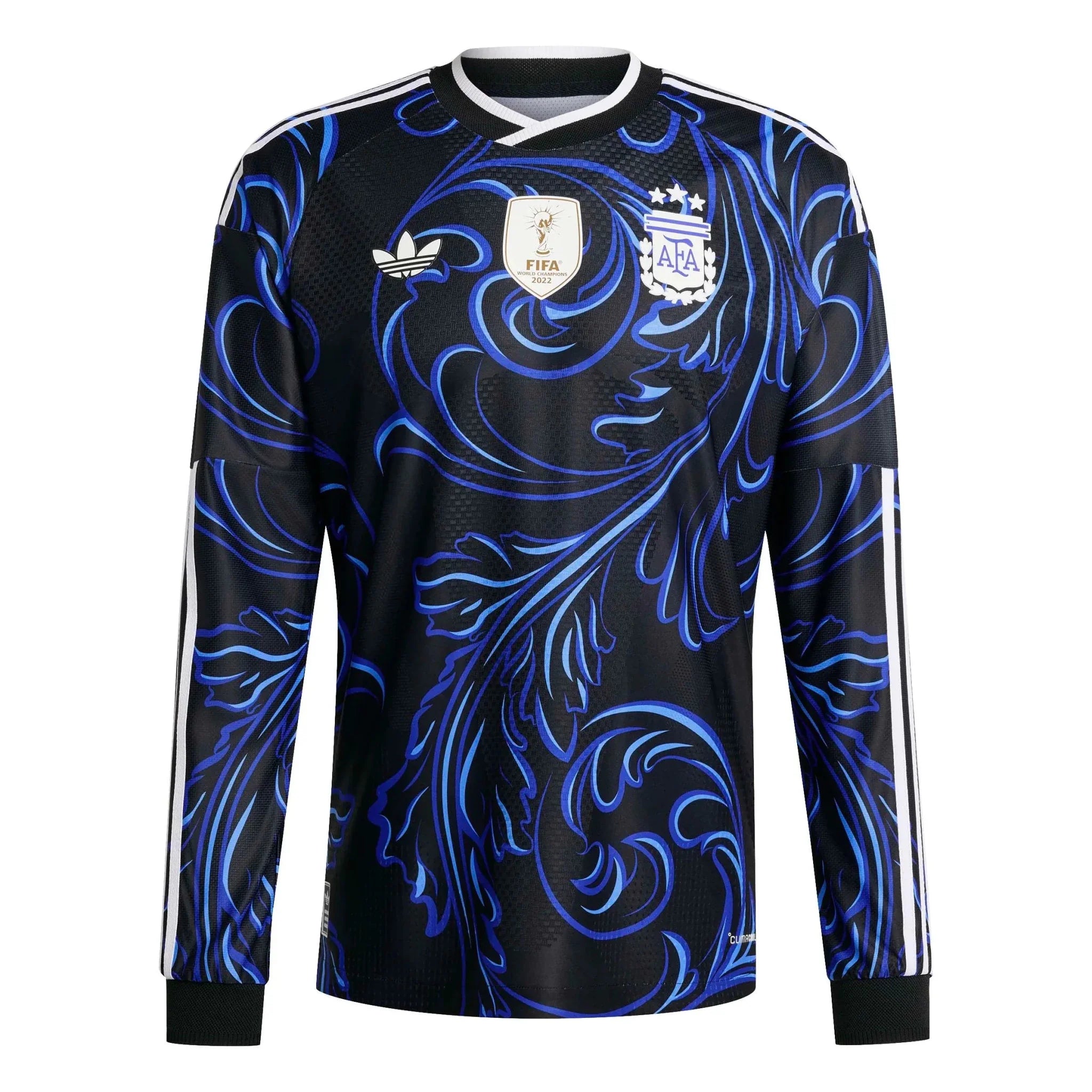 adidas 2026 Argentina Men's Authentic Away Long-Sleeve Soccer Jersey