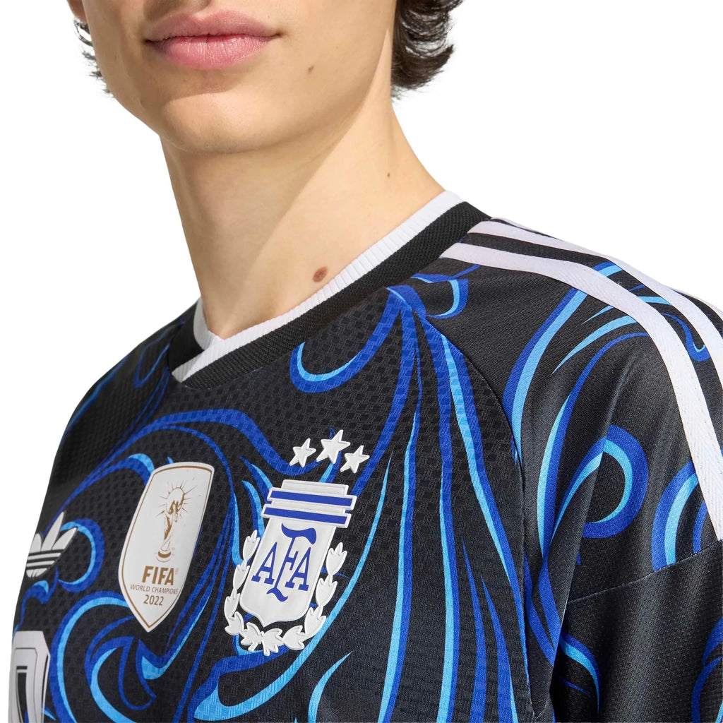 adidas 2026 Argentina Men's Authentic Away Messi #10 Soccer Jersey