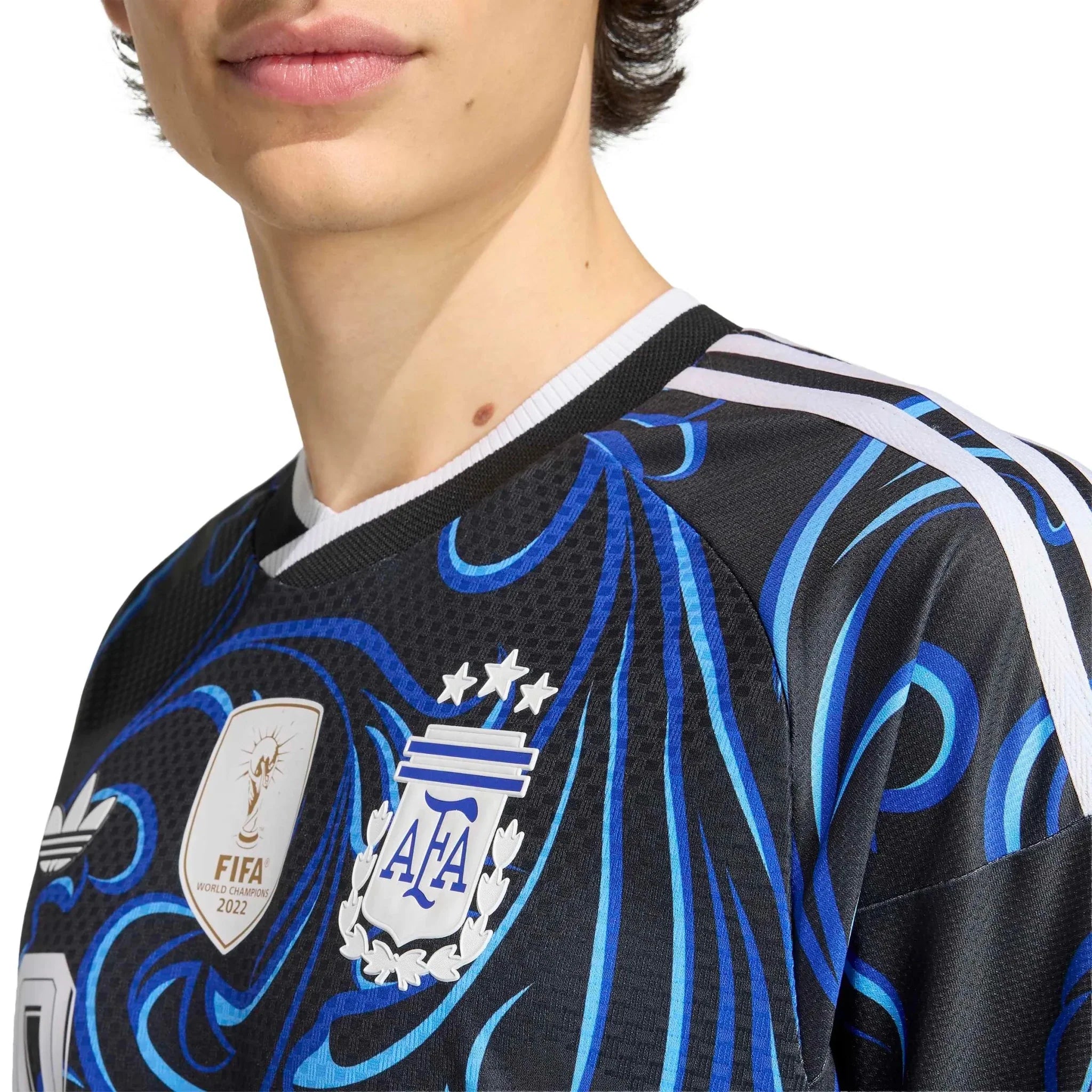 adidas 2026 Argentina Men's Authentic Away Messi #10 Soccer Jersey