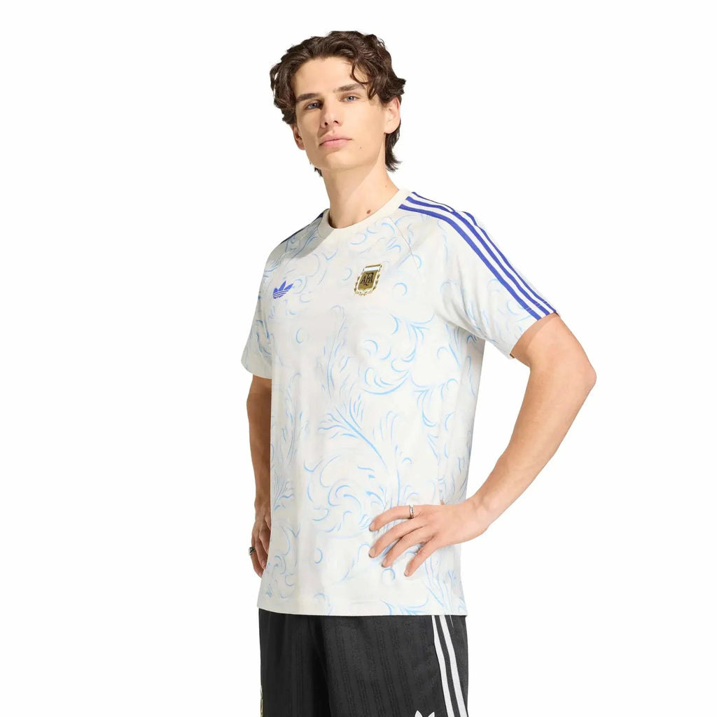 adidas 2026 Argentina Men's Originals All Over Print Tee