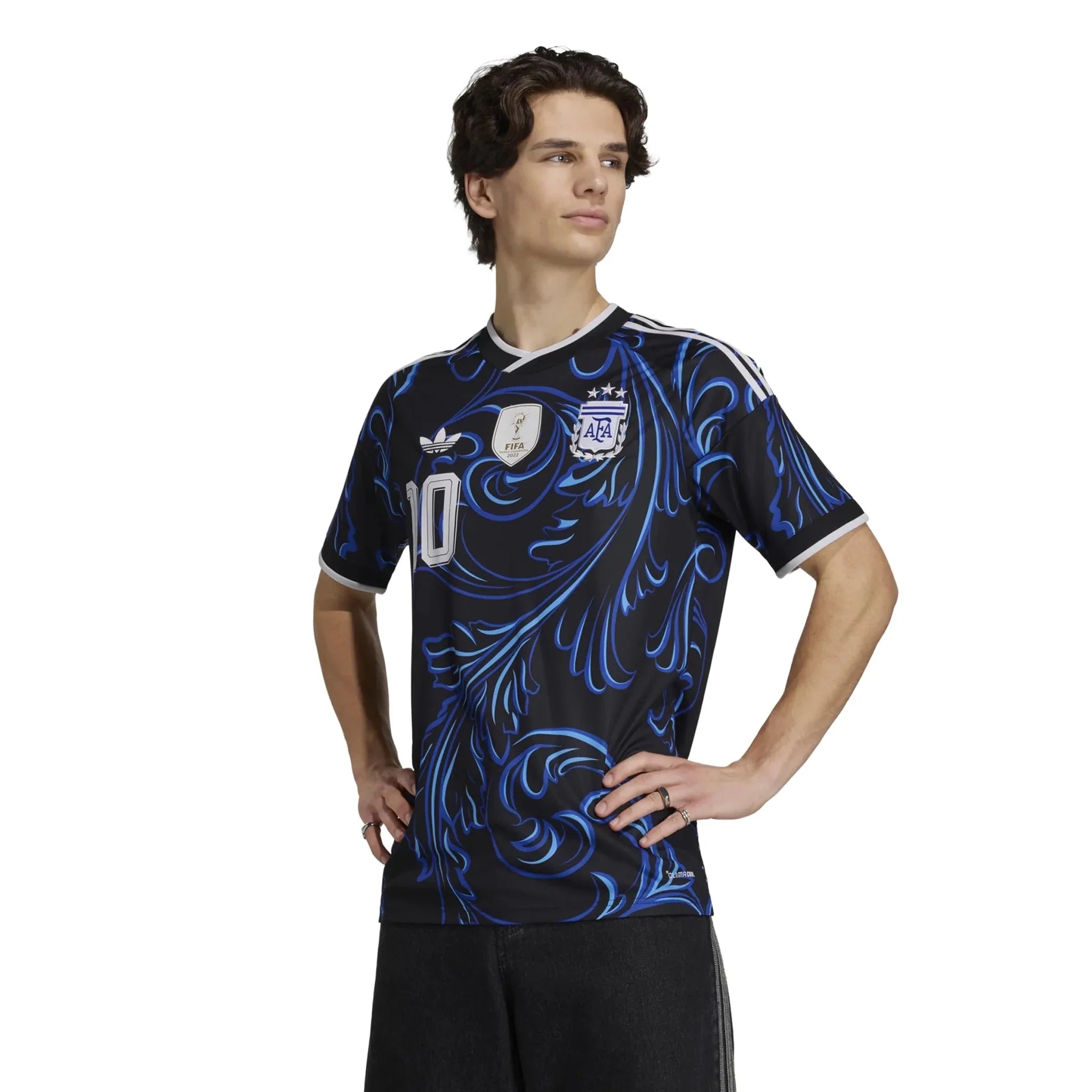 adidas 2026 Argentina Men's Stadium Away Messi #10 Soccer Jersey