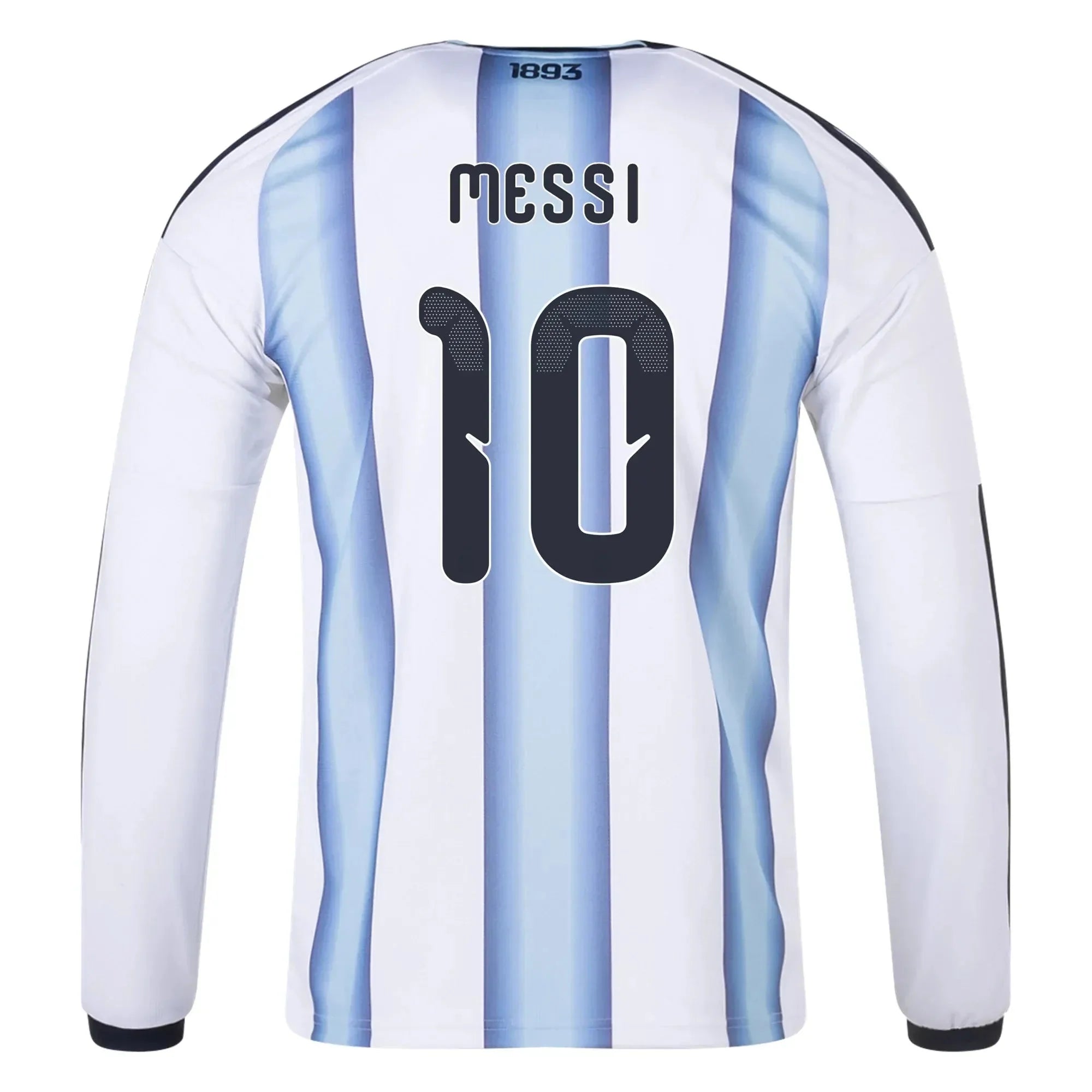 adidas 2026 Argentina Men's Authentic Home Long-Sleeve Soccer Jersey