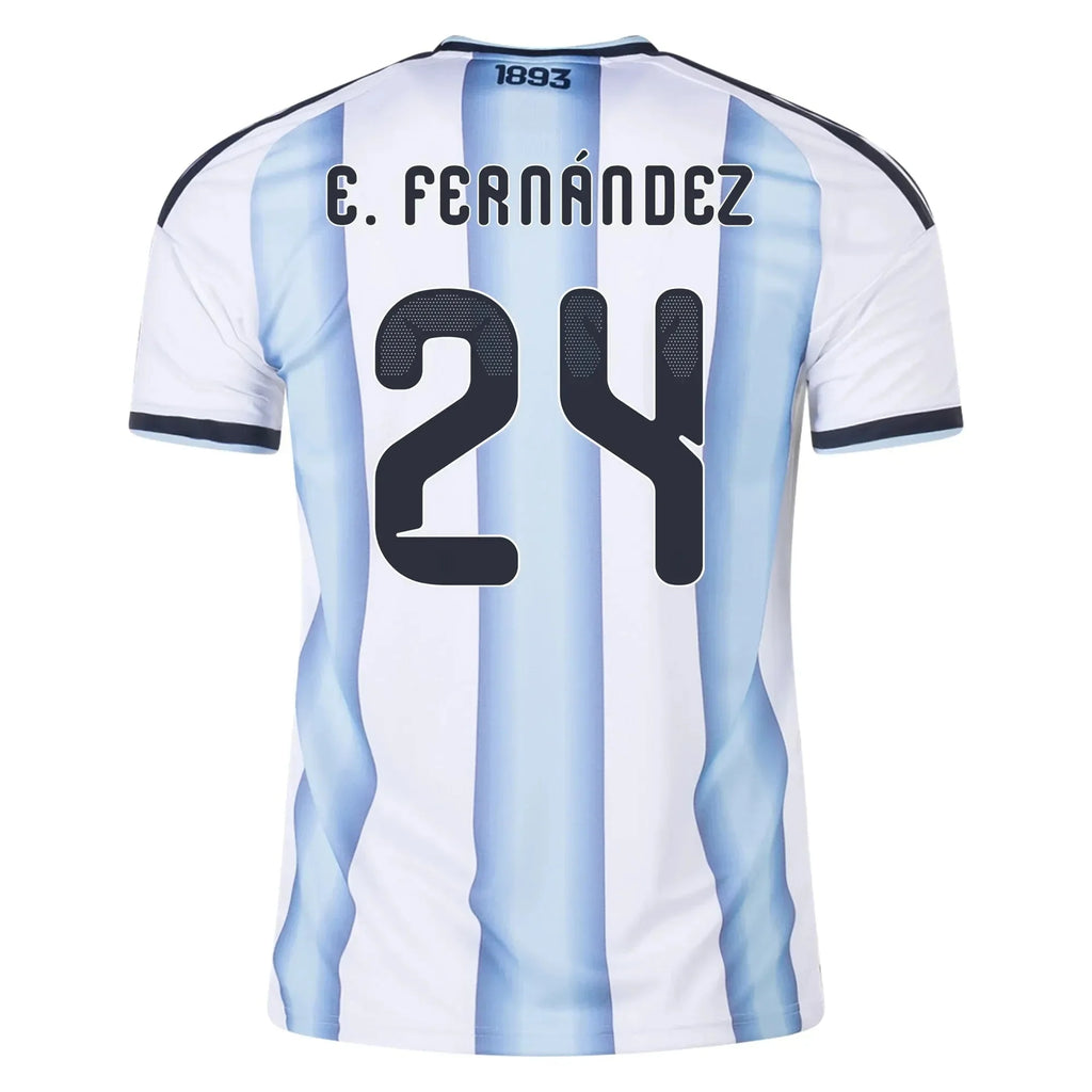adidas 2026 Argentina Men's Stadium Home Soccer Jersey