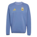 adidas 2026 Argentina Men's Tiro Travel Crewneck Sweatshirt