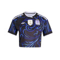 adidas 2026 Argentina Women's Stadium Away Cropped Soccer Jersey