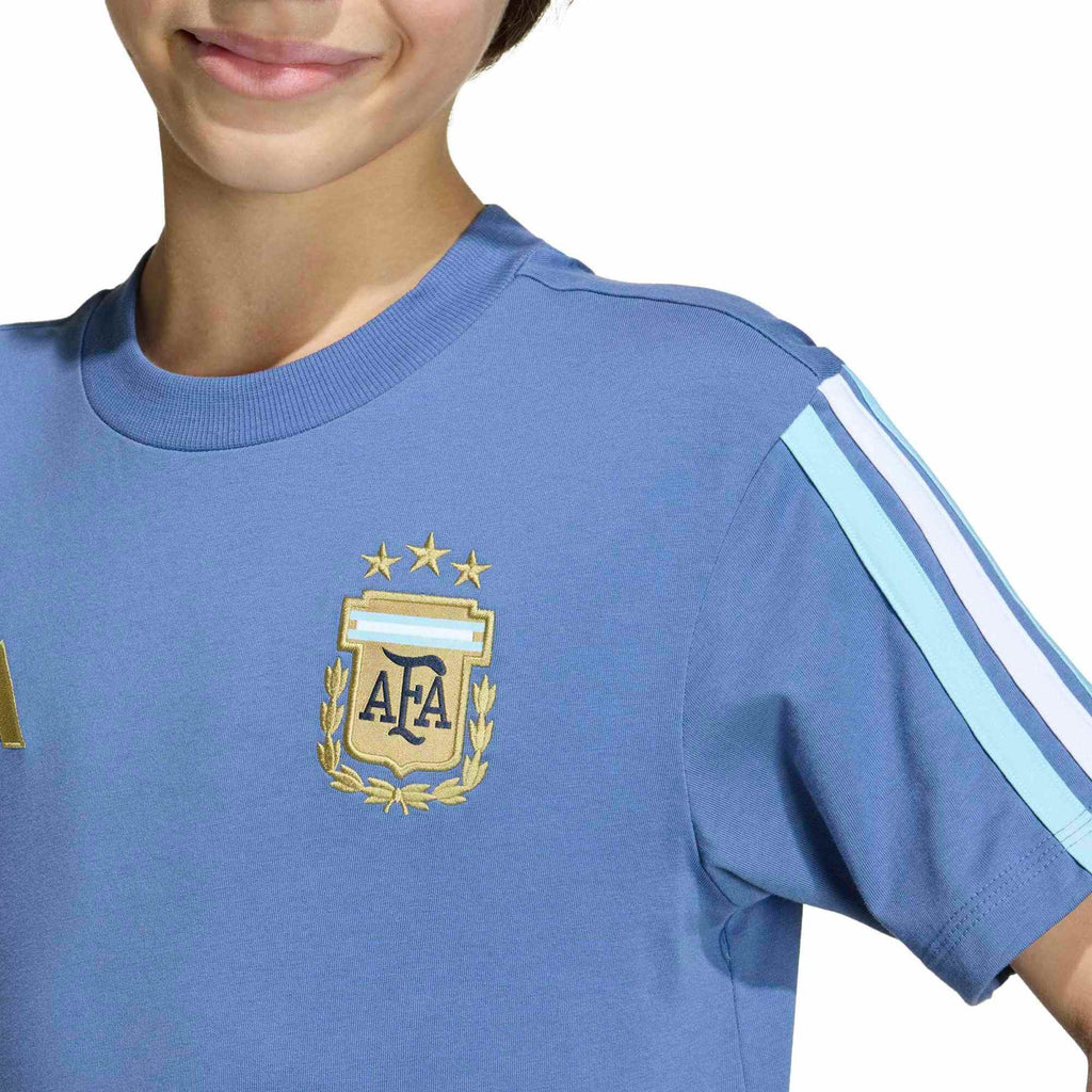 adidas 2026 Argentina Youth DNA Tee
