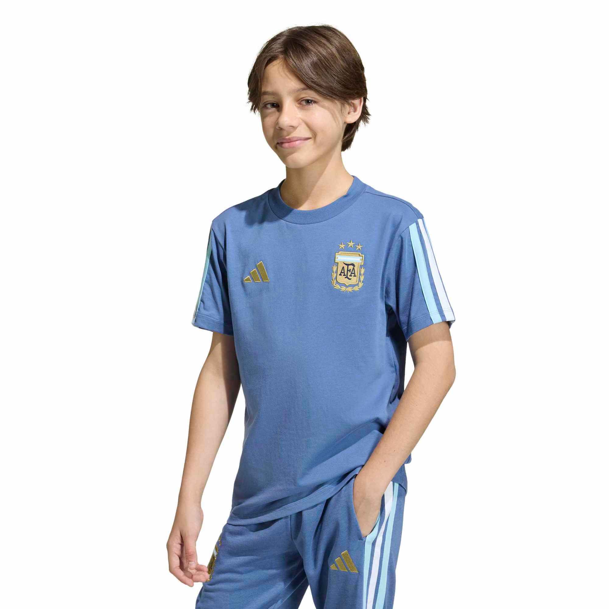 adidas 2026 Argentina Youth DNA Tee