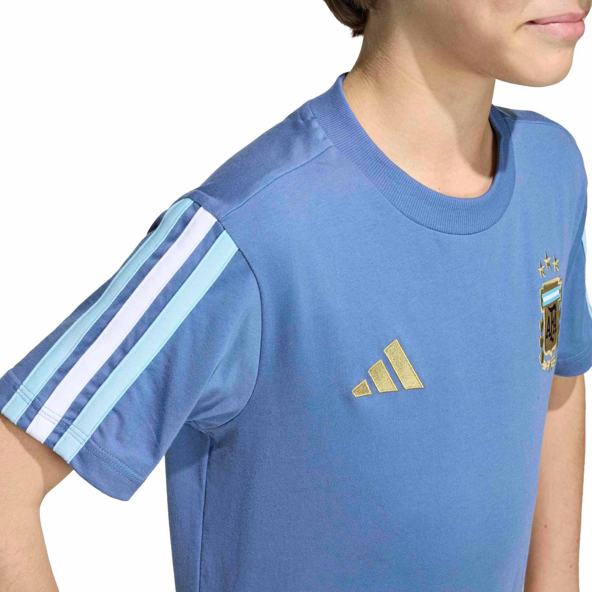 adidas 2026 Argentina Youth DNA Tee