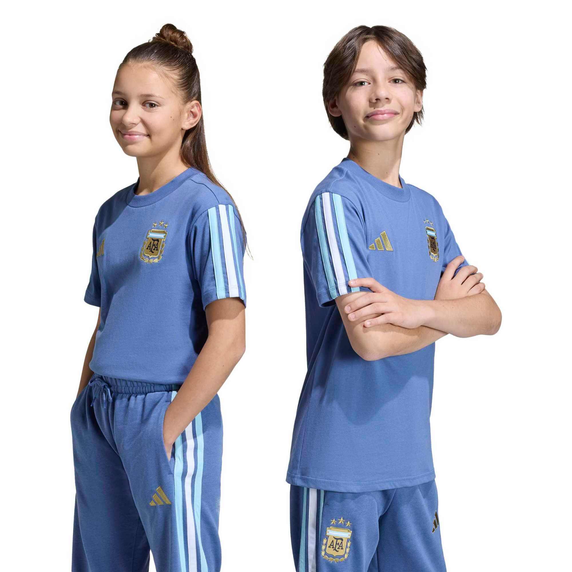 adidas 2026 Argentina Youth DNA Tee