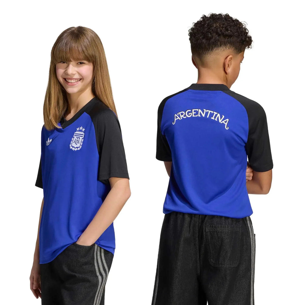 adidas 2026 Argentina Youth Pre-Match Soccer Jersey