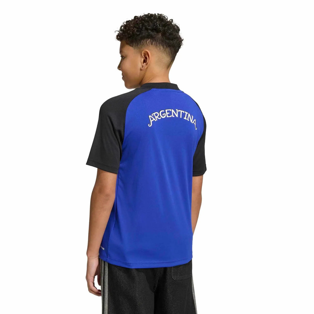 adidas 2026 Argentina Youth Pre-Match Soccer Jersey