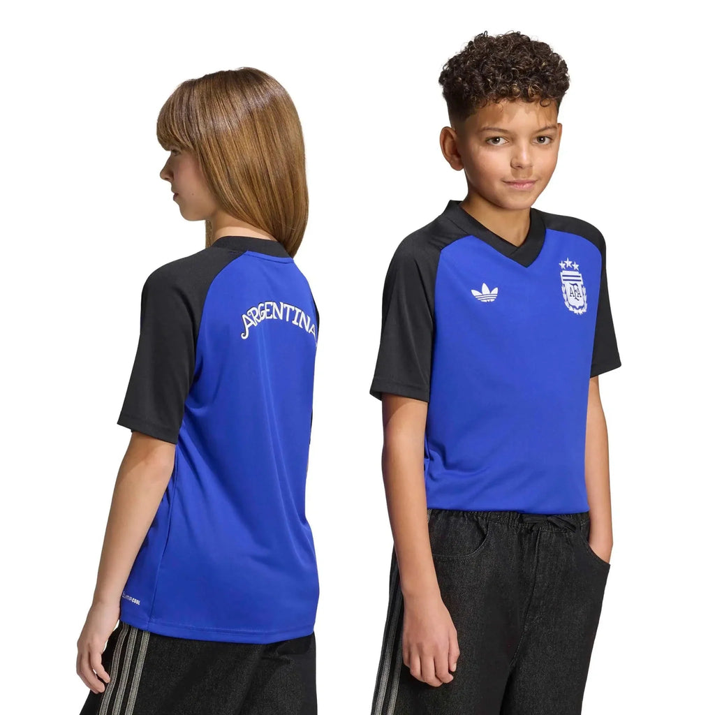 adidas 2026 Argentina Youth Pre-Match Soccer Jersey