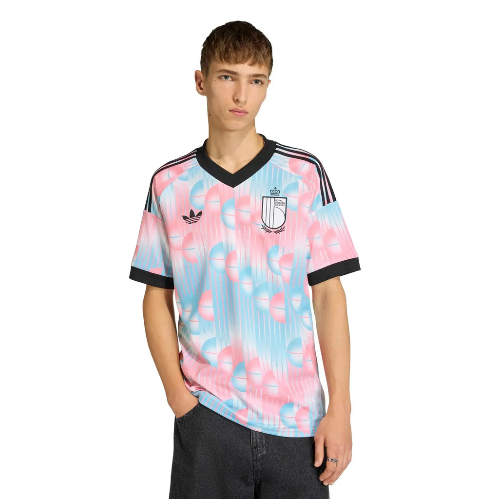 adidas 2026 Belgium Men's Stadium Away Soccer Jersey