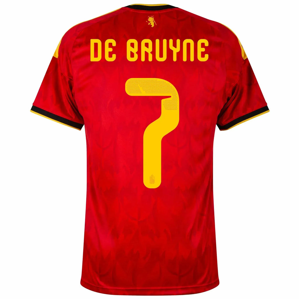 adidas 2026 Belgium Men's Stadium Home Soccer Jersey