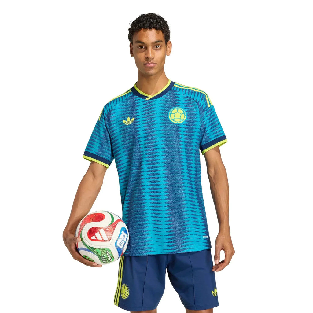 adidas 2026 Colombia Men's Authentic Away Soccer Jersey