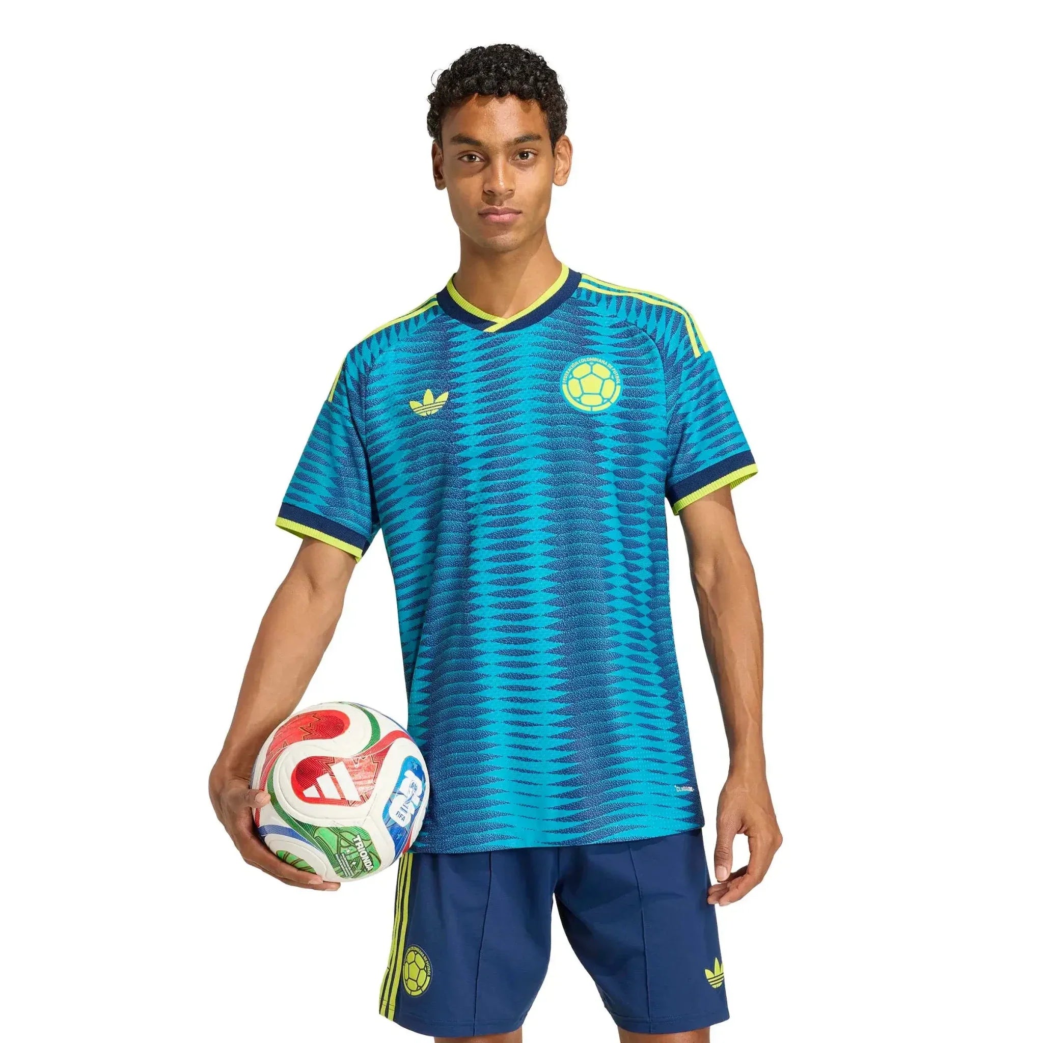 adidas 2026 Colombia Men's Authentic Away Soccer Jersey