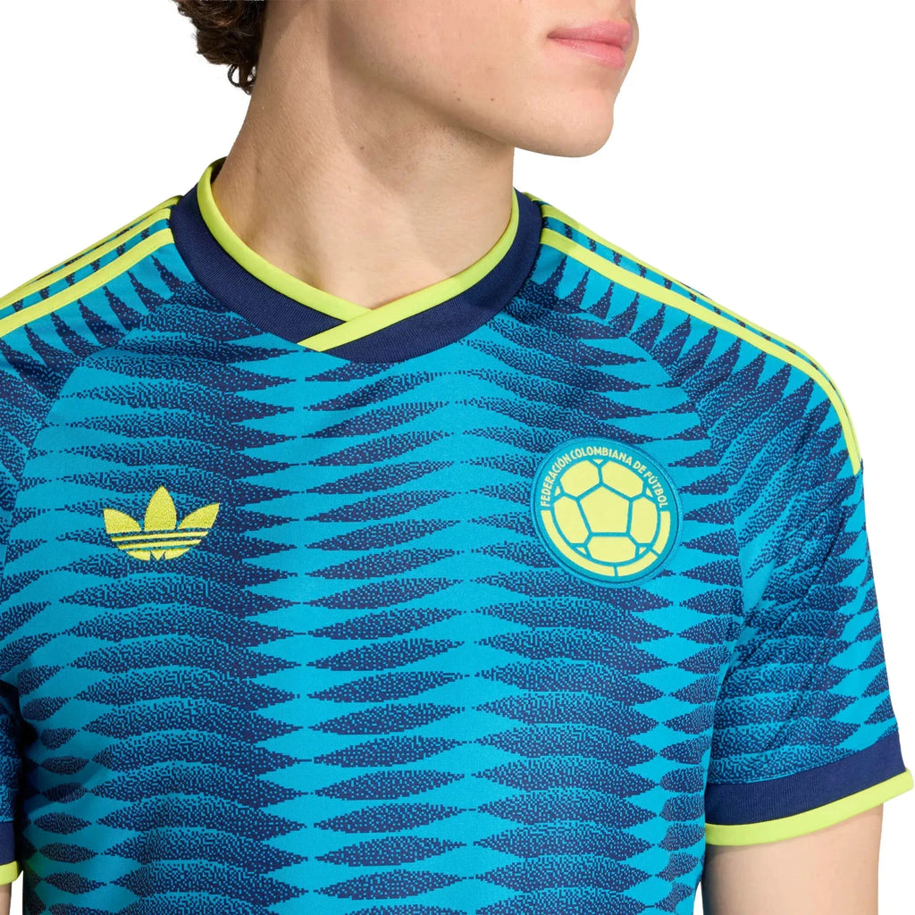 adidas 2026 Colombia Men's Stadium Away Soccer Jersey