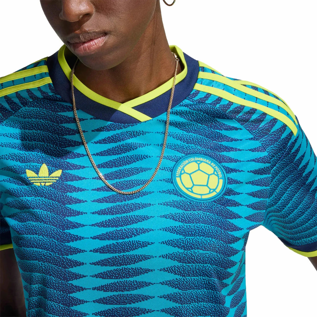 adidas 2026 Colombia Women's Stadium Away Soccer Jersey