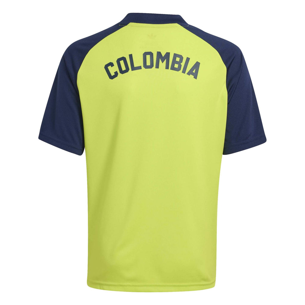 adidas 2026 Colombia Youth Away Pre-Match Soccer Jersey