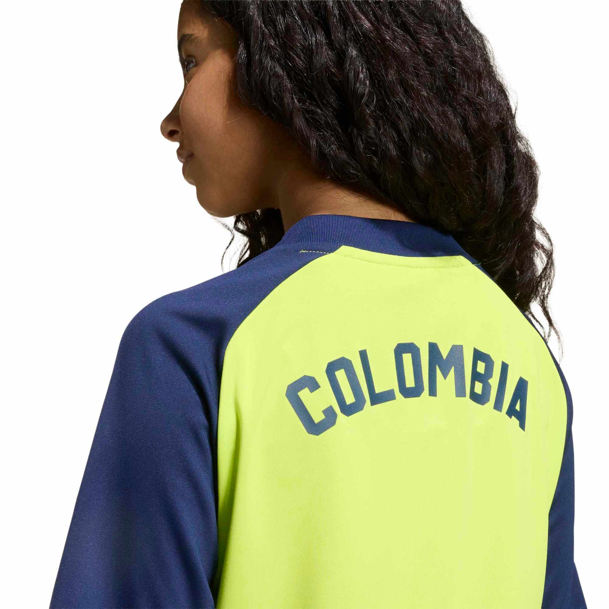 adidas 2026 Colombia Youth Away Pre-Match Soccer Jersey