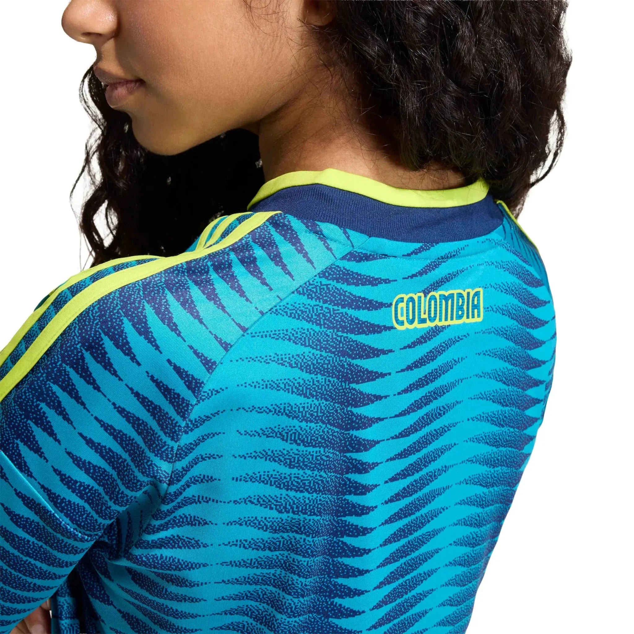 adidas 2026 Colombia Youth Stadium Away Soccer Jersey