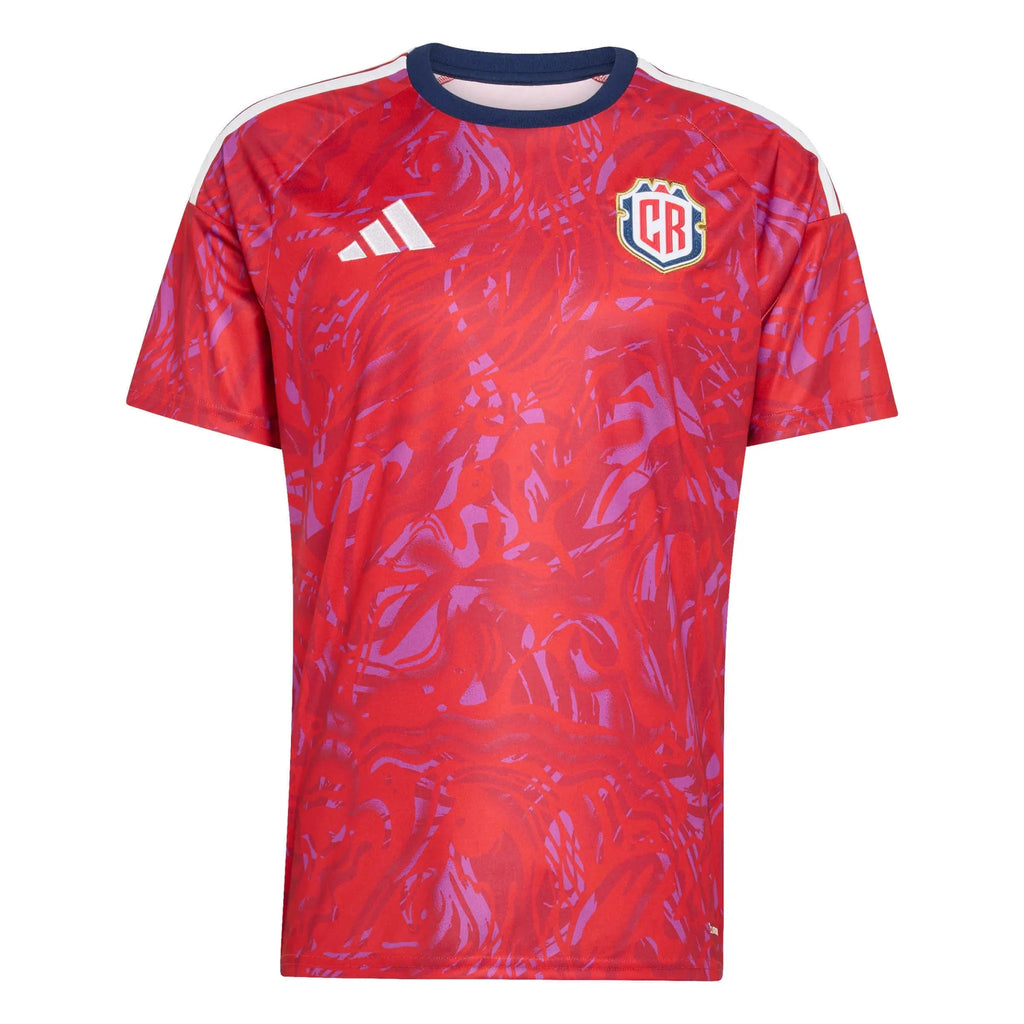adidas 2026 Costa Rica Men's Stadium Home Soccer Jersey