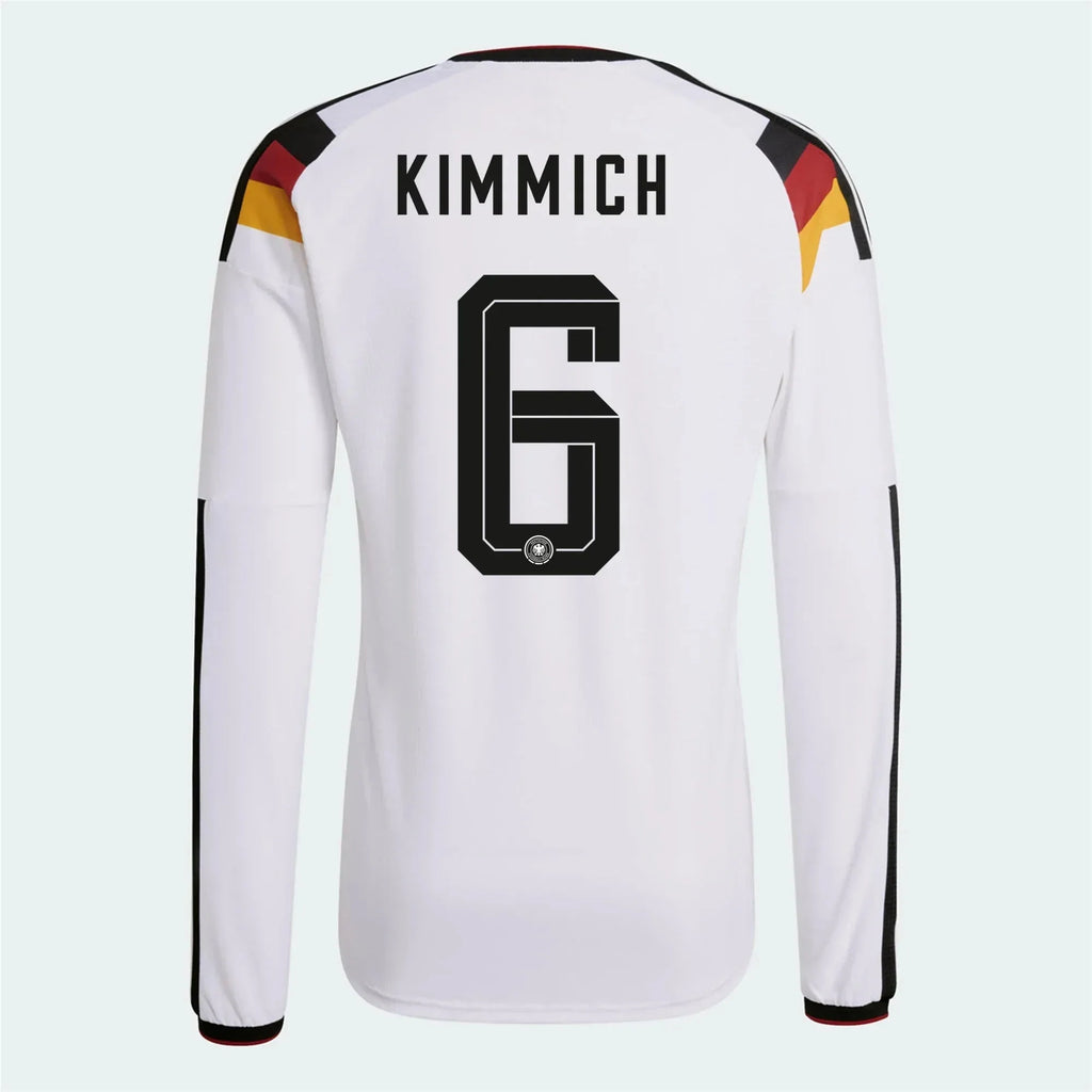 adidas 2026 Germany Men's Authentic Home Long-Sleeve Soccer Jersey