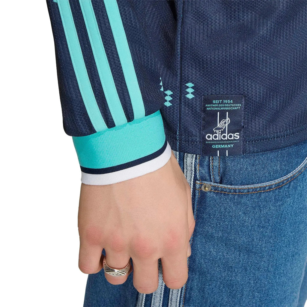 adidas 2026 Germany Men's Stadium Away Long-Sleeve Soccer Jersey