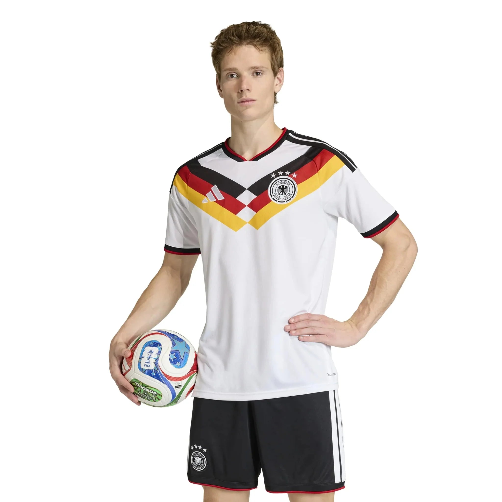 adidas 2026 Germany Men's Stadium Home Soccer Jersey
