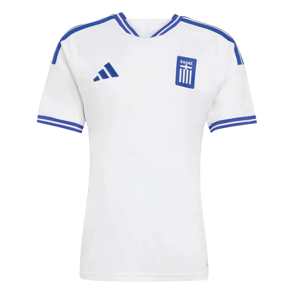 adidas 2026 Greece Men's Stadium Home Soccer Jersey