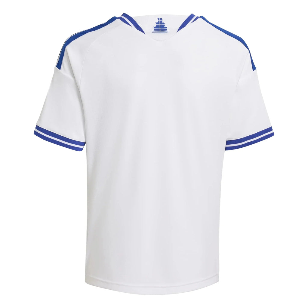 adidas 2026 Greece Youth Stadium Home Soccer Jersey