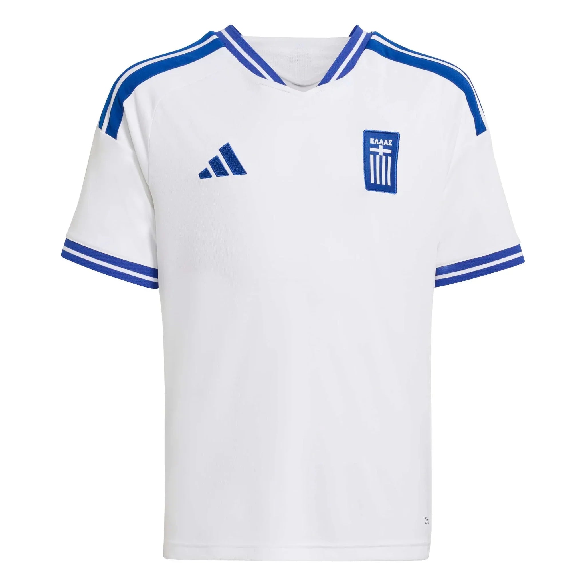 adidas 2026 Greece Youth Stadium Home Soccer Jersey