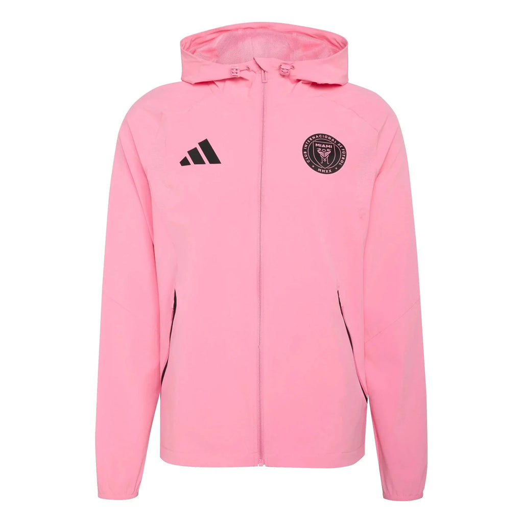 adidas 2026 Inter Miami Men's Travel Full-Zip Windbreaker