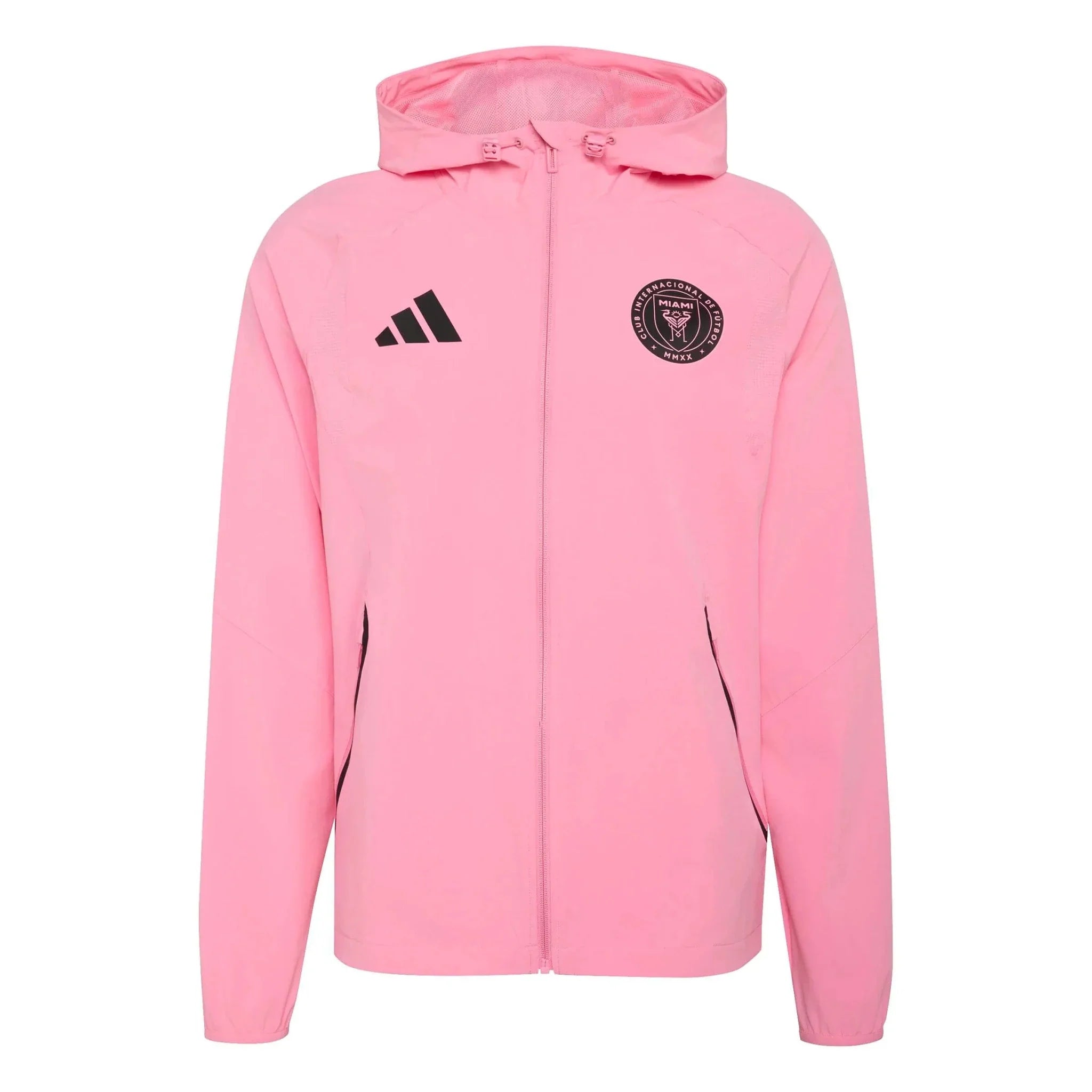 adidas 2026 Inter Miami Men's Travel Full-Zip Windbreaker