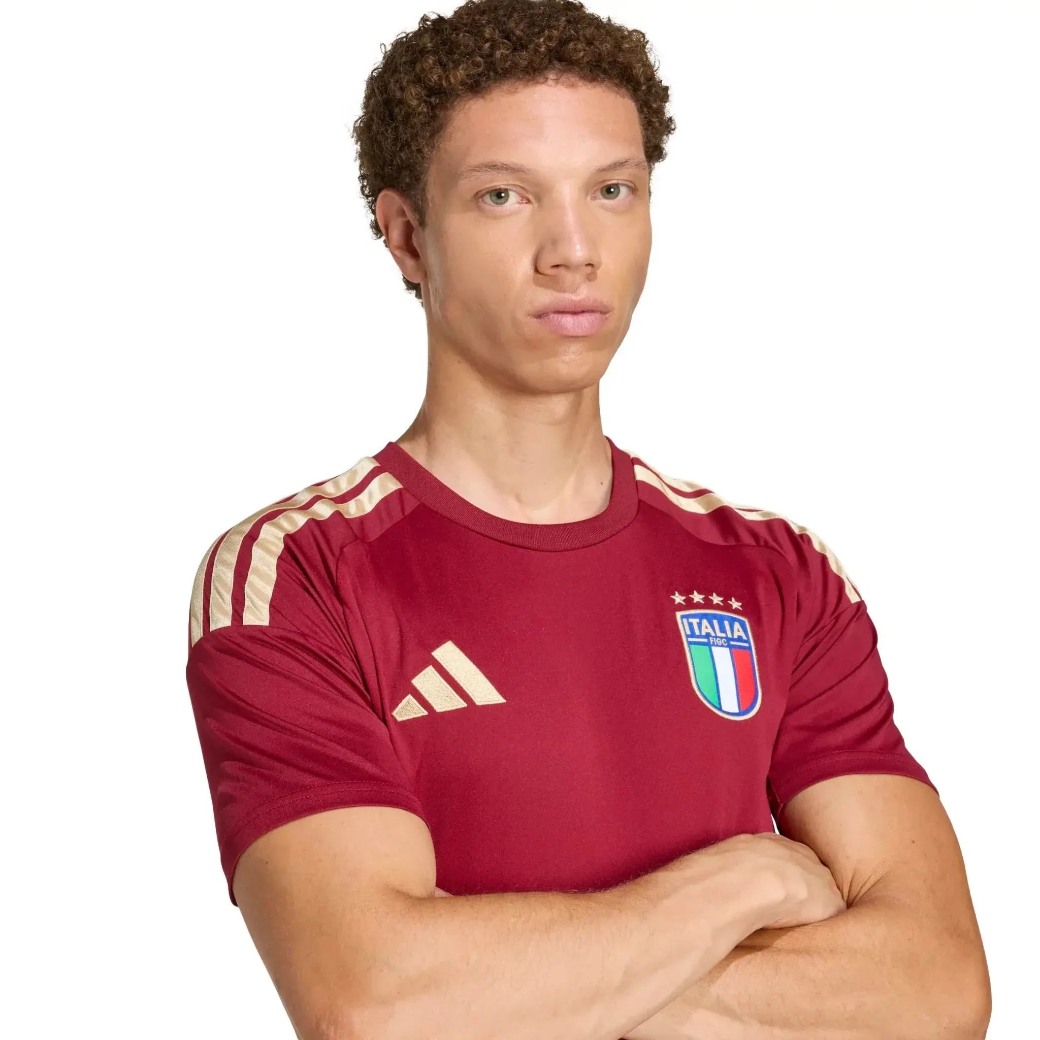 adidas 2026 Italy Men's Stadium Home Goalkeeper Soccer Jersey
